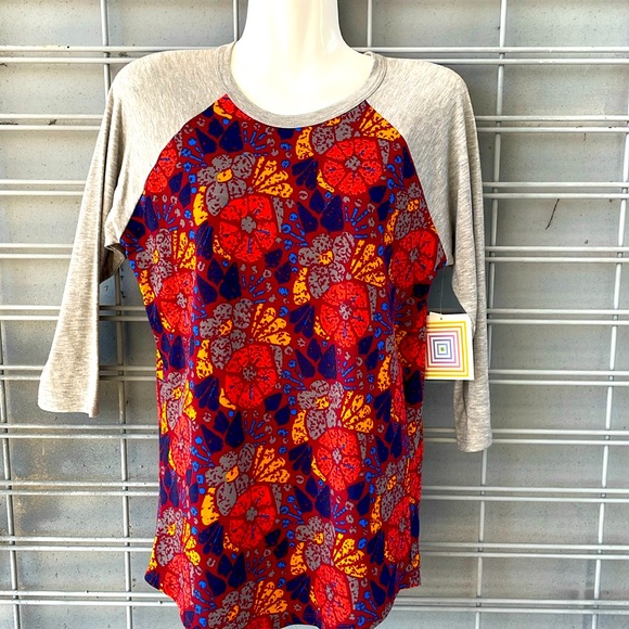 LulaRoe Floral Printed Randy Top-#R-8 - Picture 1 of 12